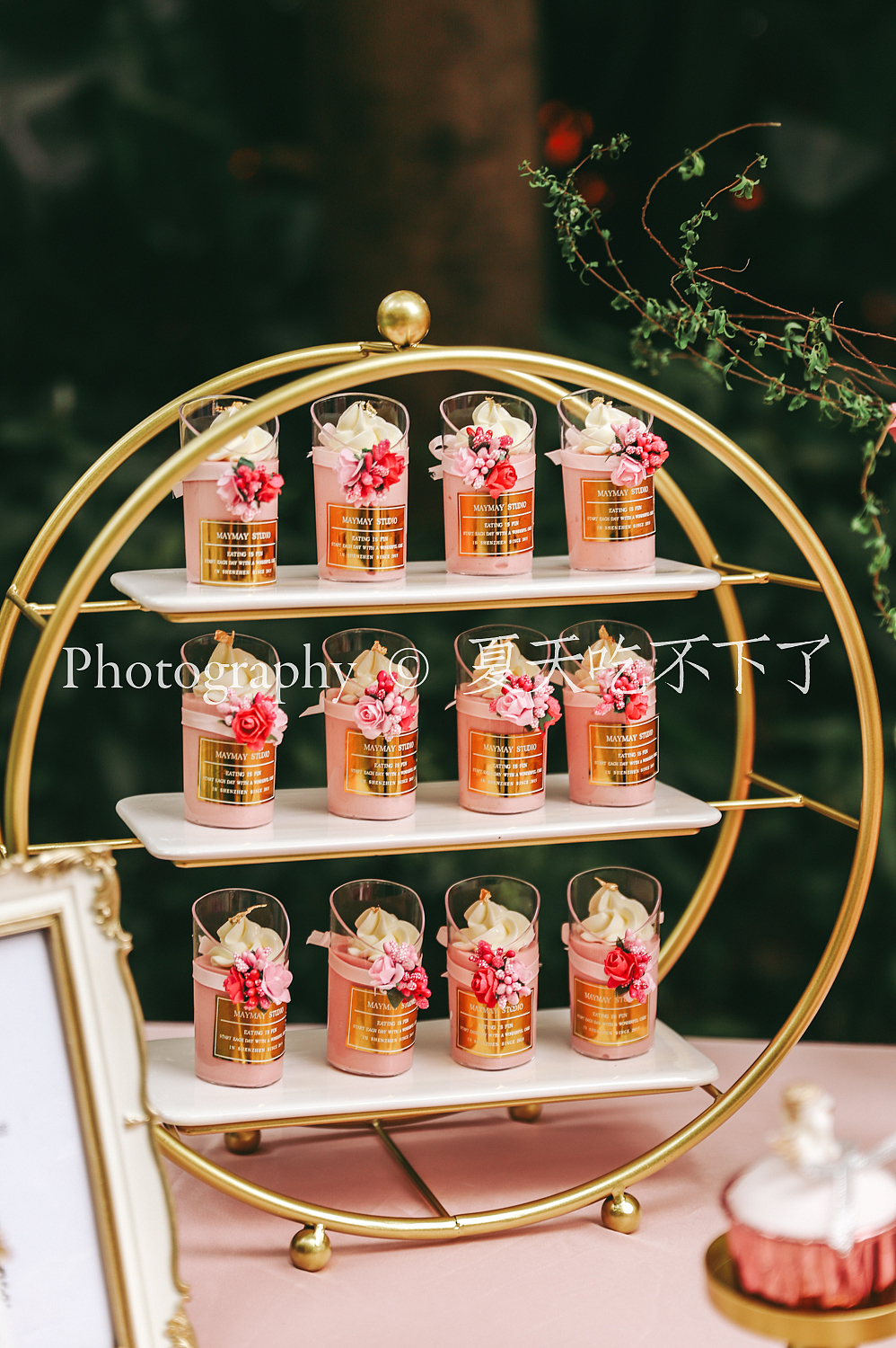 一个婚礼甜品台（图ZMTgyNzc0Mzk2） - 产品摄影 - 站酷设计师夏天吃不下了原创素材 - 站酷ZCOOL