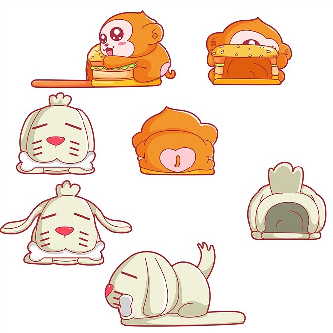 电商设计部落—群员【小辉辉】插画集