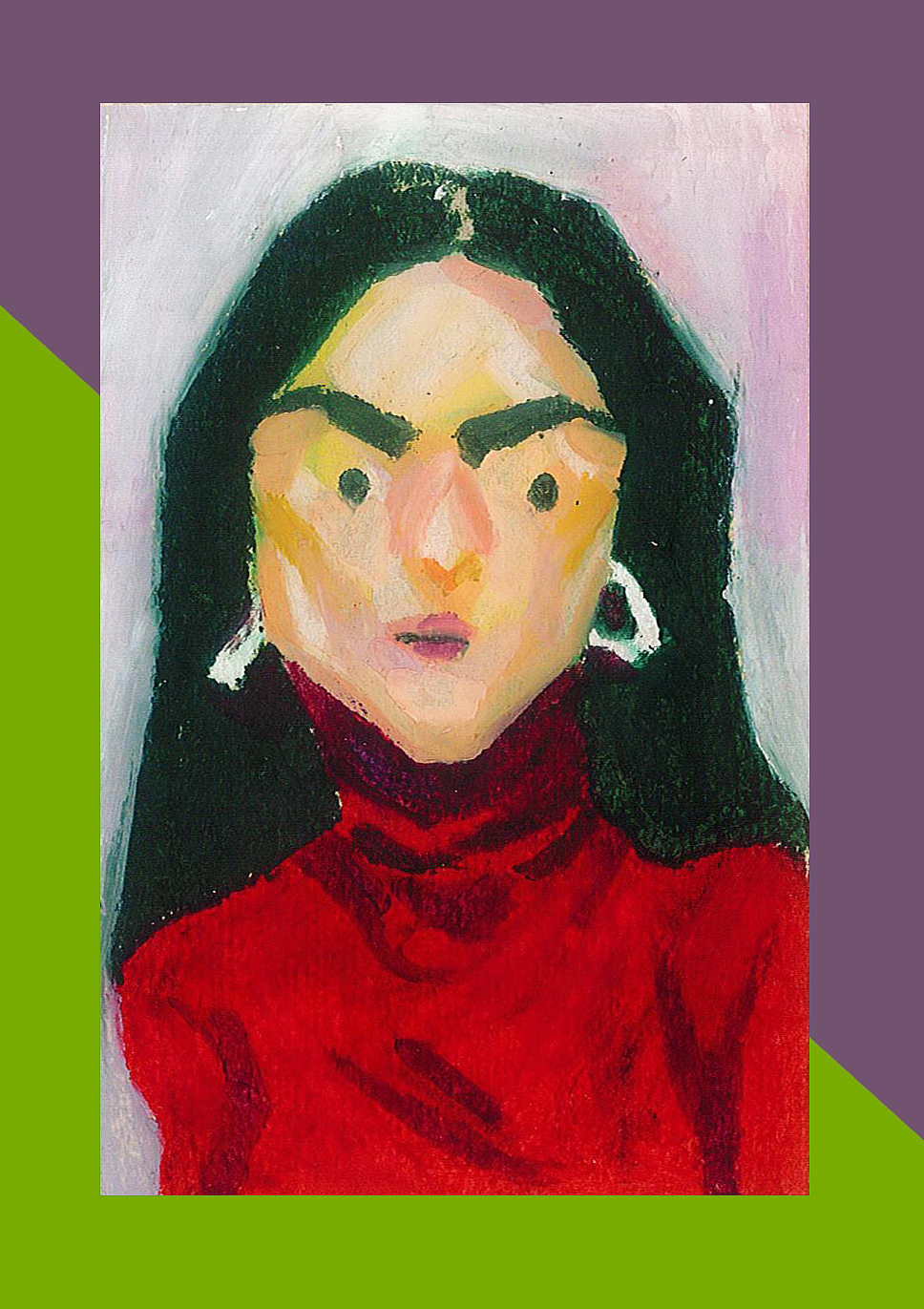 油画棒人像|动漫|单幅漫画|elisa_liulian_原创作品-站酷zcool