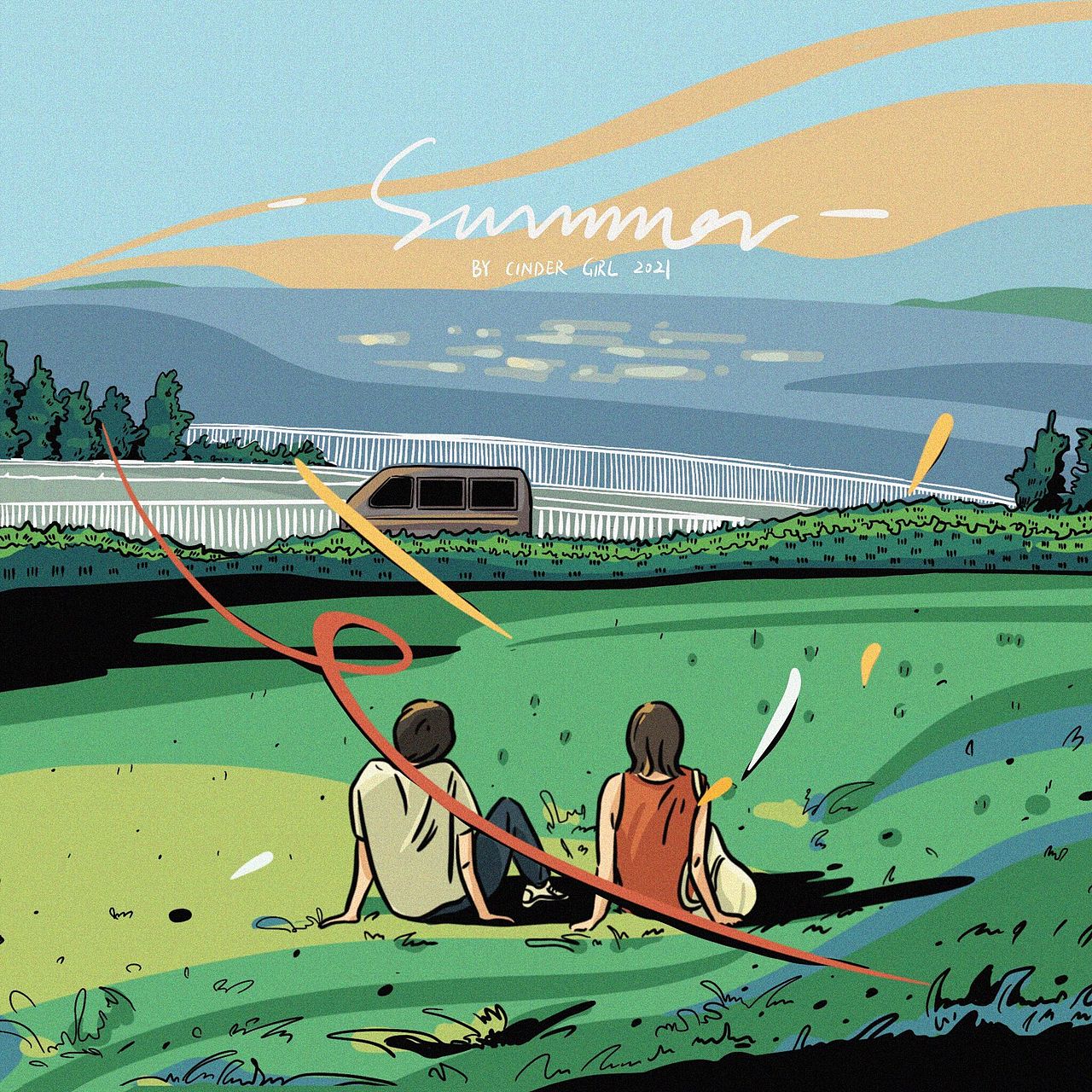 四季印象（图ZMjQxOTkzMTMy） - 商业插画 - 站酷设计师煤渣少女原创素材 - 站酷ZCOOL