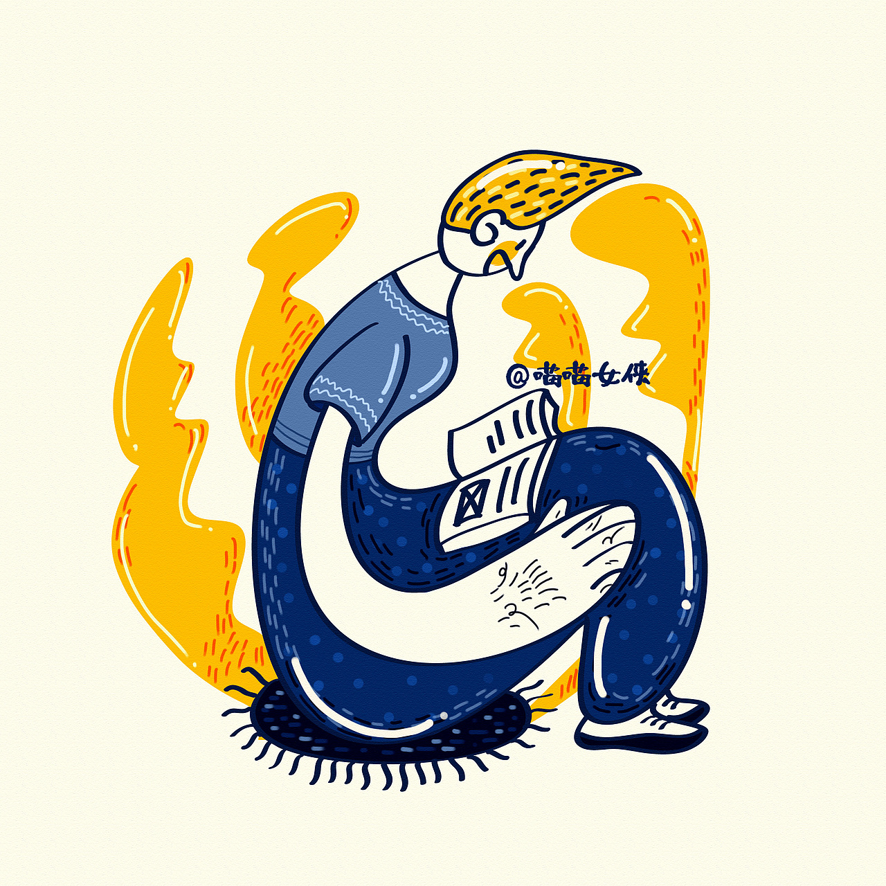 26个神经病-1（图ZMTI4NTI0MzU2） - 创作习作 - 站酷设计师喵喵女侠原创素材 - 站酷ZCOOL