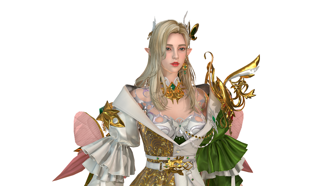 游戏次世代建模作品-盛绘艺点培训|三维|人物/生物|盛绘艺点 - 原创