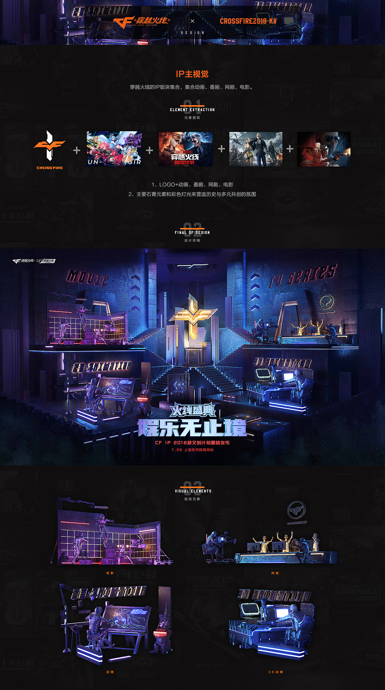 穿越火线十周年-火线盛典 视觉总结