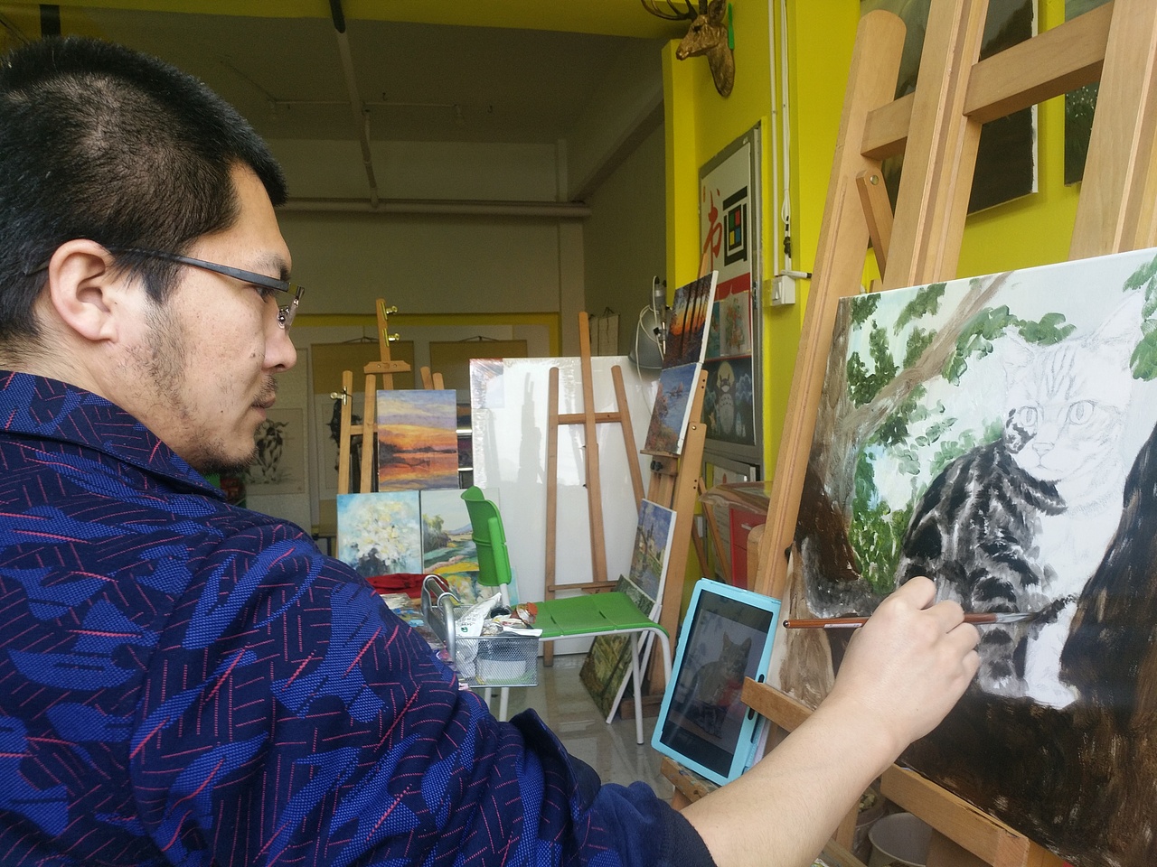 宠物画家刘诗洋