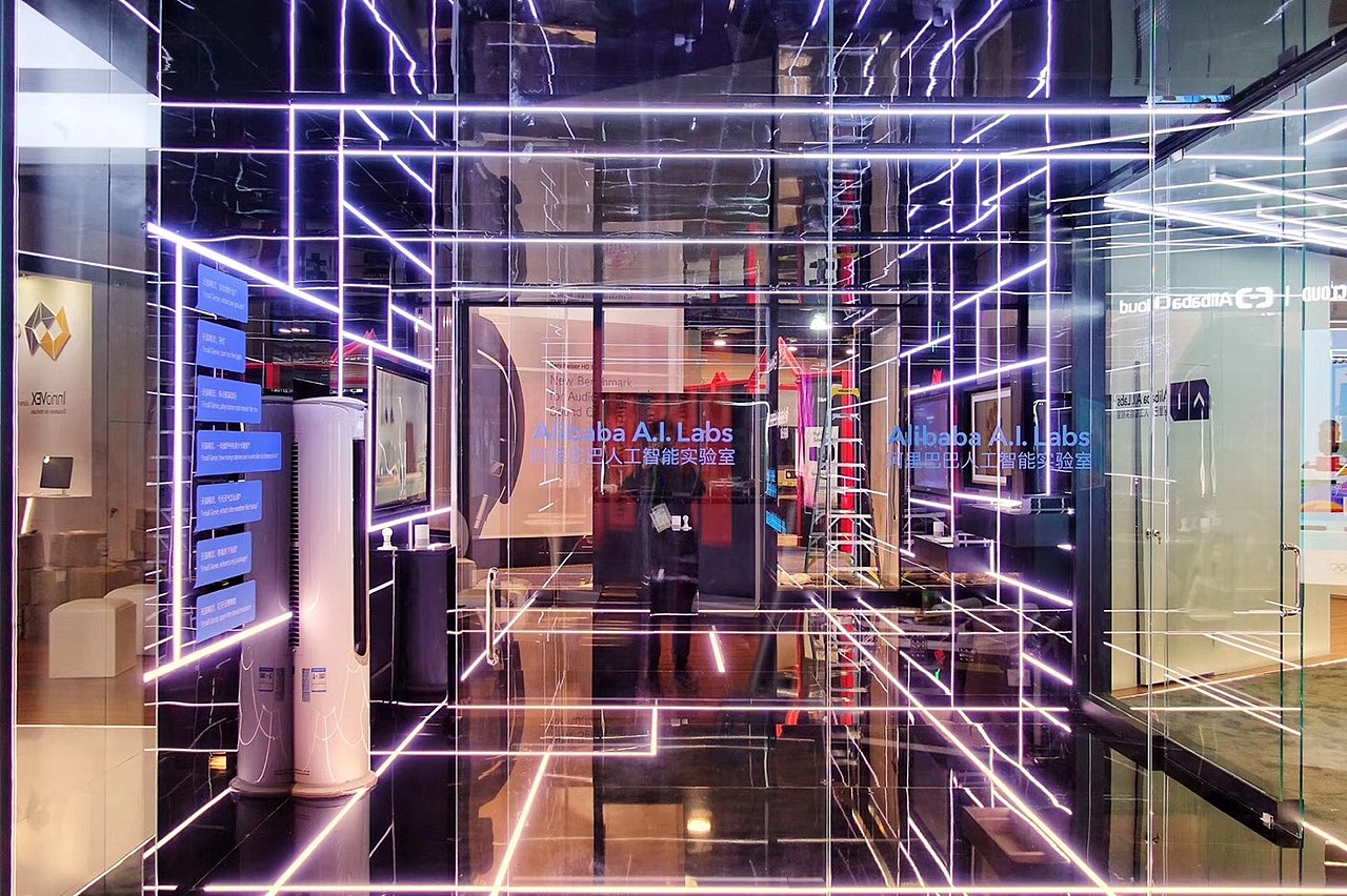 Alibaba 2018 CES Booth（图ZMTE4ODkwNzAw） - 展陈设计 - 站酷设计师xiangqi原创素材 - 站酷ZCOOL