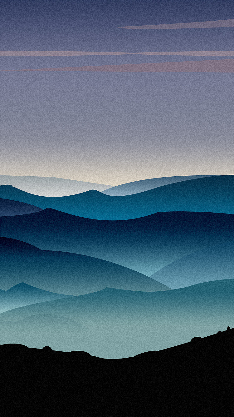 远山|插画|创作习作|小雨滴哒 - 原创作品 - 站酷 (zcool)