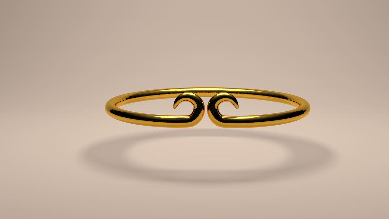 c4d练习——金箍