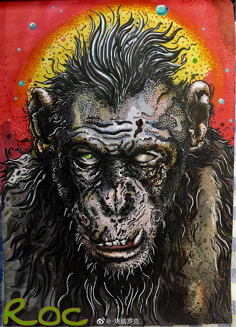 作品的小合集 插画 油画电脑马克笔丙烯什么都有哈哈（图ZMTc3MjcxMTc2） - 绘本 - 站酷设计师烧脑罗克原创素材 - 站酷ZCOOL