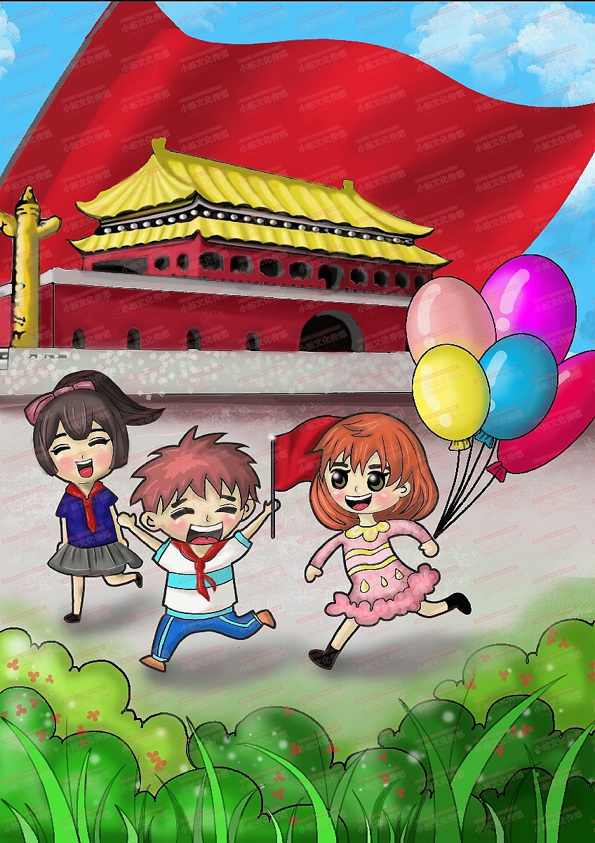 电脑绘画作品 学生绘画 中小学生电脑绘画绘图作品22