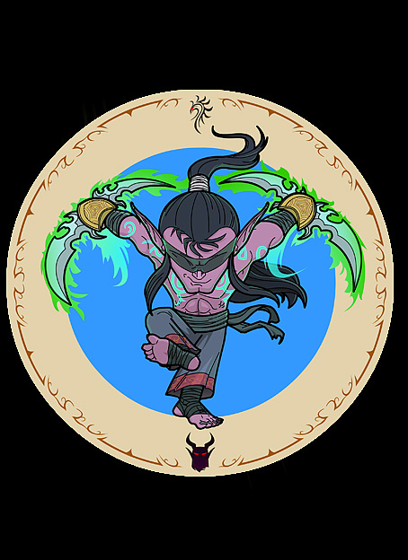 魔兽人物系列 暗夜精灵 恶魔猎手