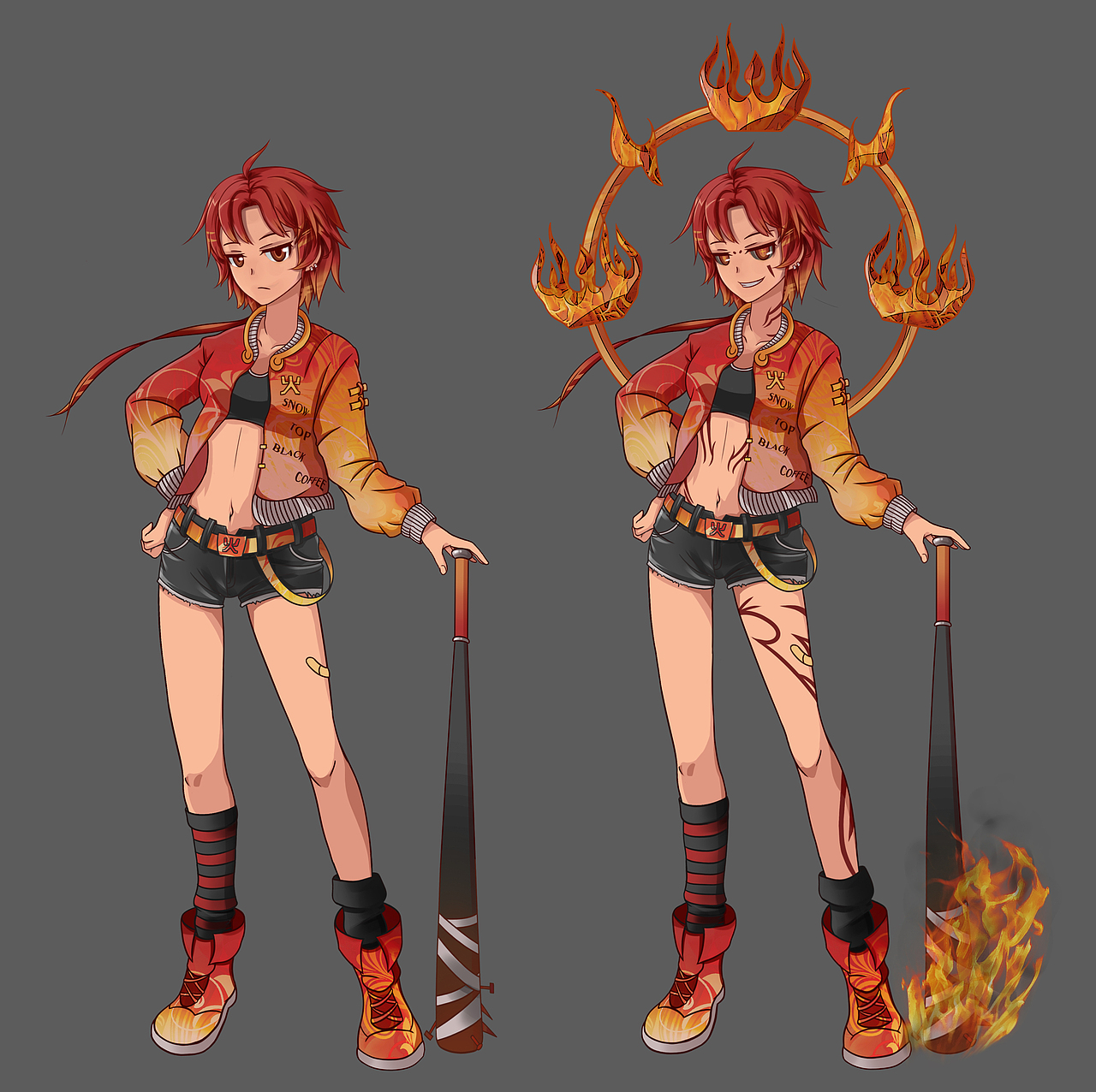 《非人学园》"红孩儿"女版人设