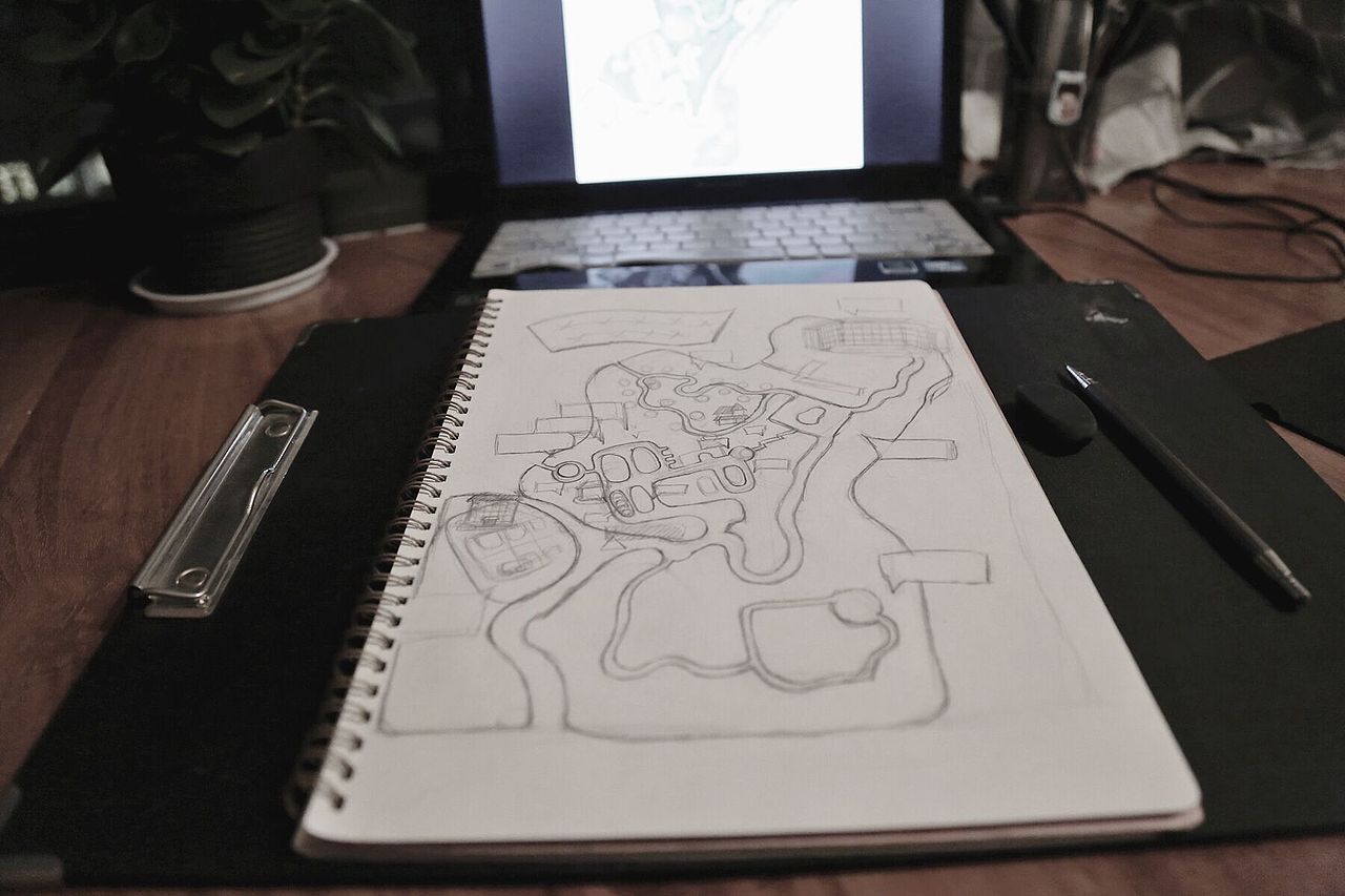 四川光雾山森林康养营地卡通手绘地图