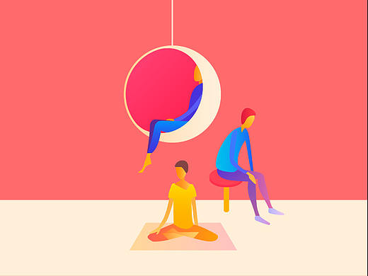 情景小插画（个人主页-ZMjUyMTk0ODQ=） - 创作习作 - 站酷设计师Bruler_Joe原创素材 - 站酷ZCOOL