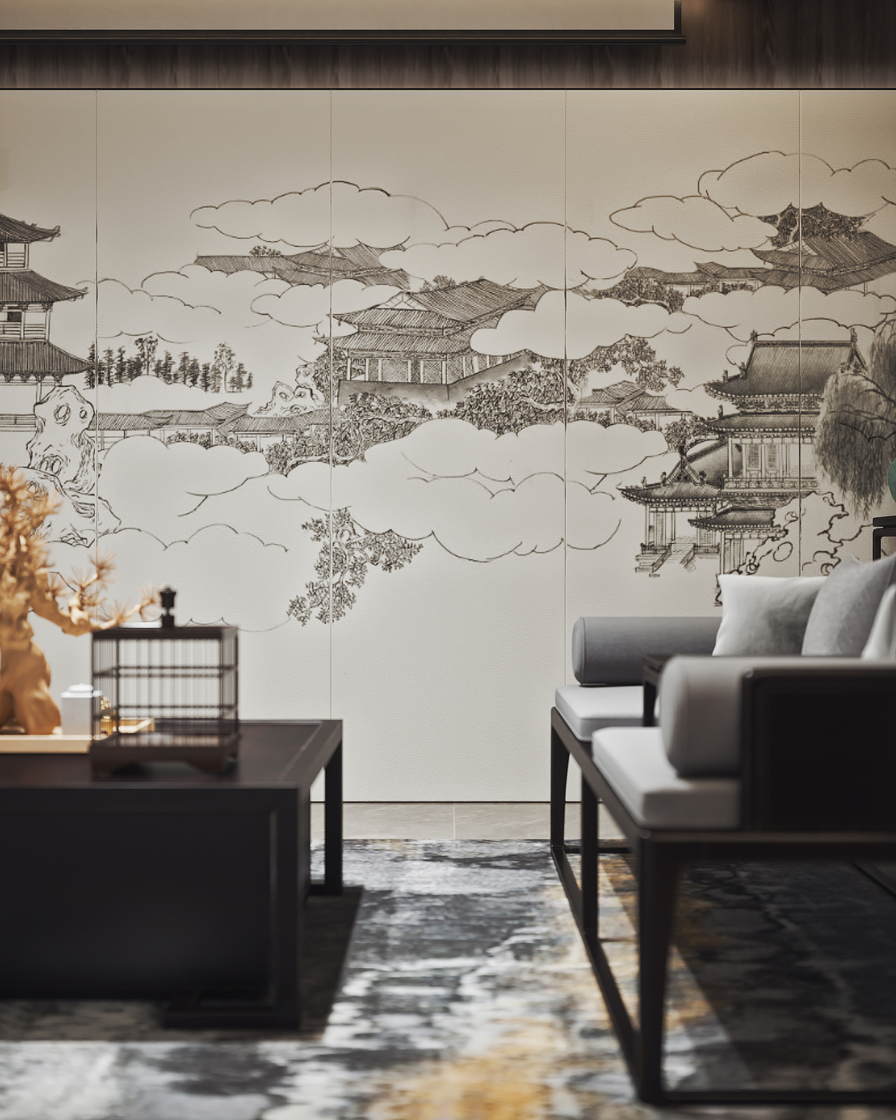 现代中式-香榭御橙