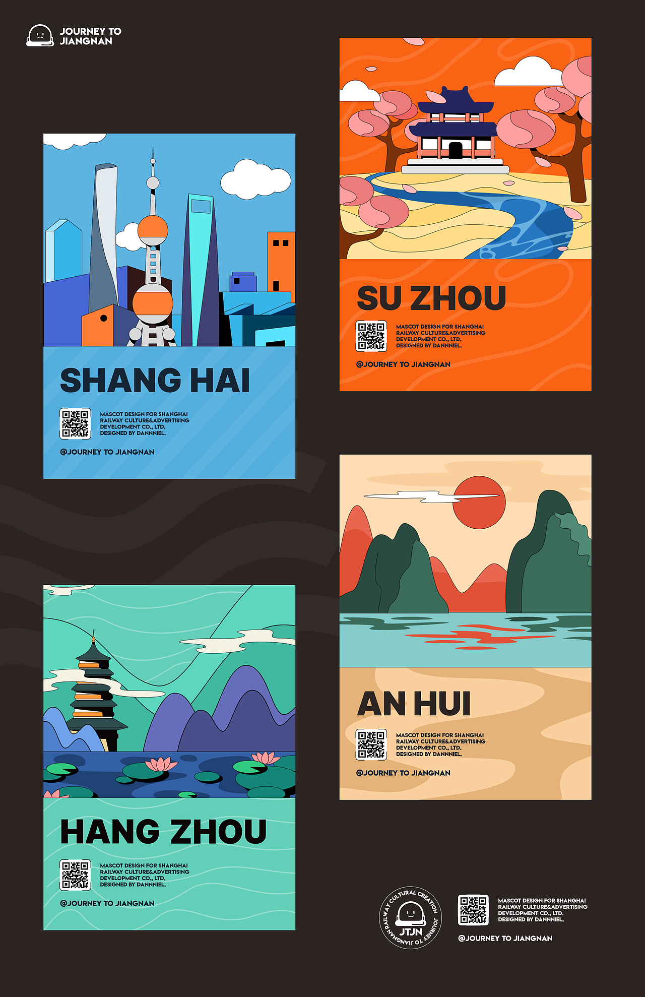 长三角铁路文创品牌IP形象设计 —— 高小侠(图ZMzM1NTAzNjgw) - IP形象 - 站酷设计师dannniels原创素材 - 站酷ZCOOL