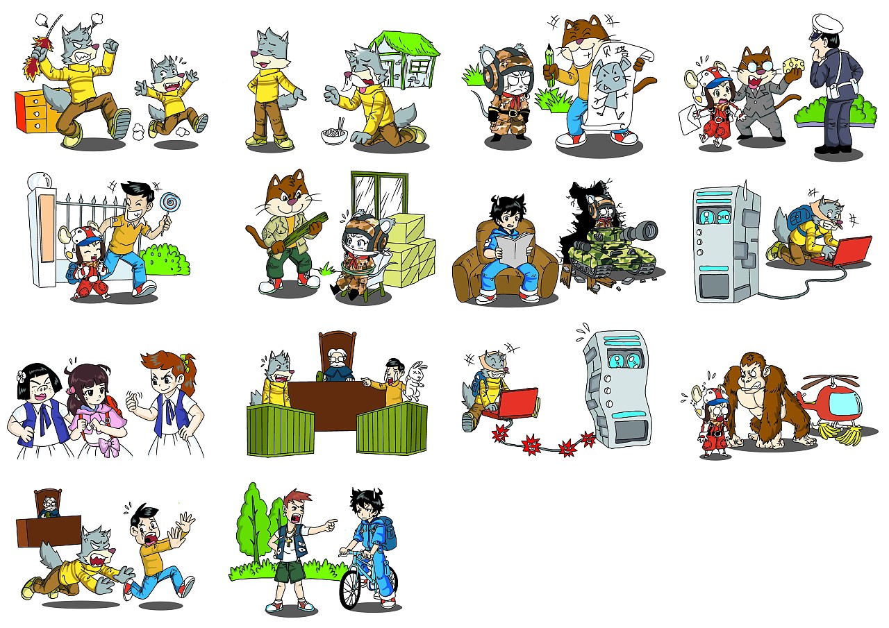 皮皮鲁鲁西西插图