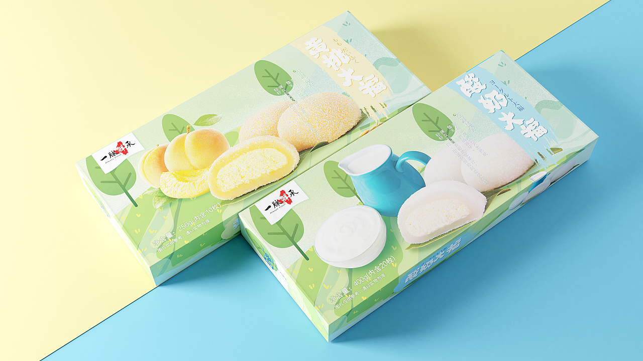 大福| 甜品包装设计 | 日式点心