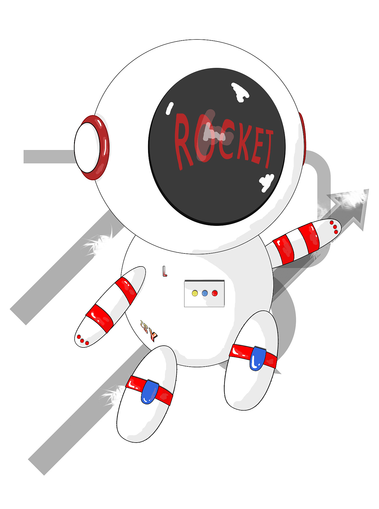 我的太空服|插画|绘本|z212049930 - 原创作品 - 站酷 (zcool)