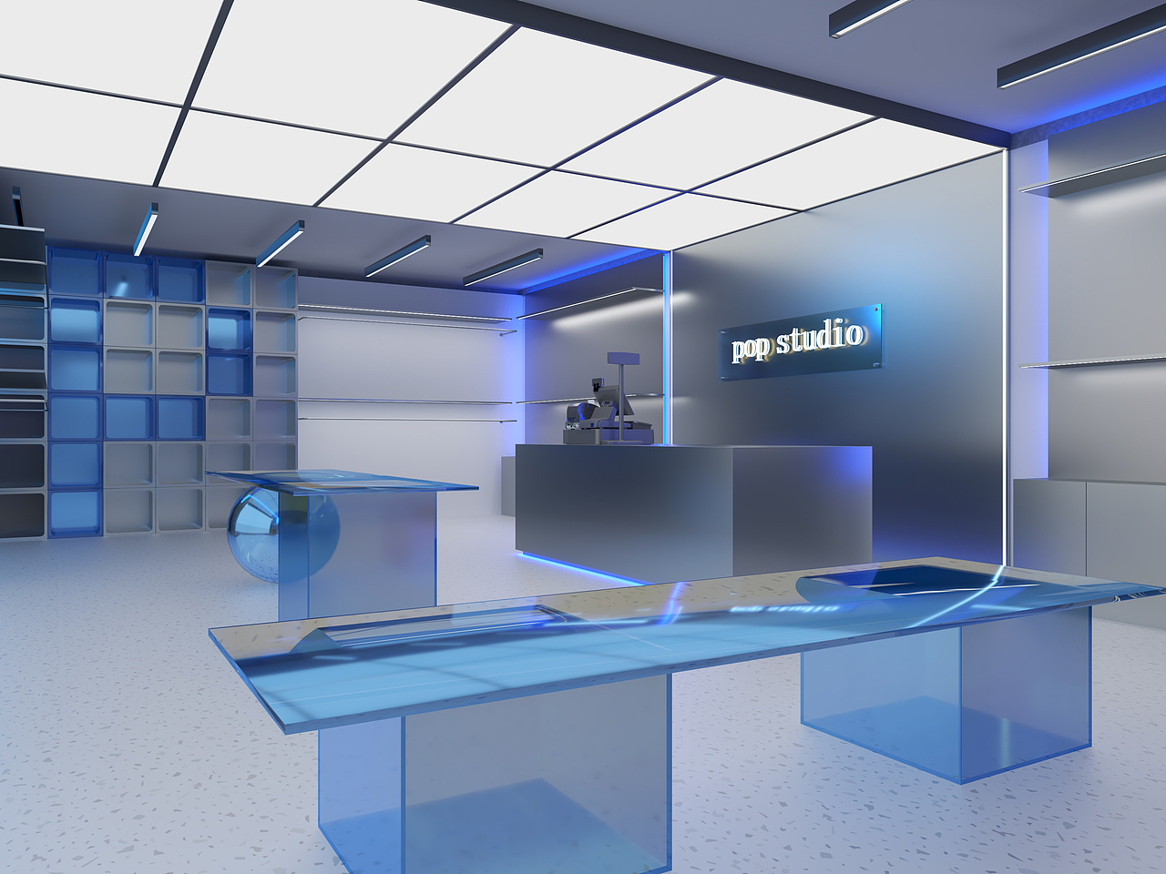 概念设计 室内商业空间