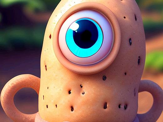 土豆精灵瓜仔卡通形象IP角色农业新农村建设