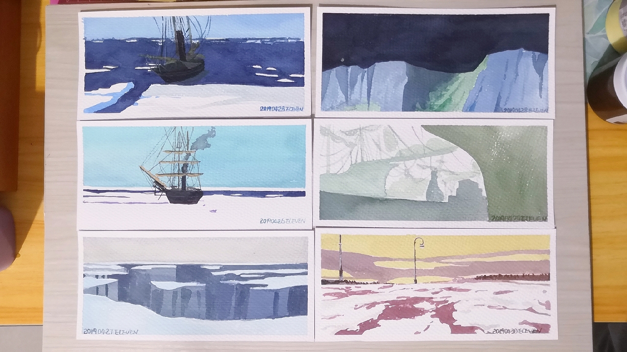 每日一画水彩小练习