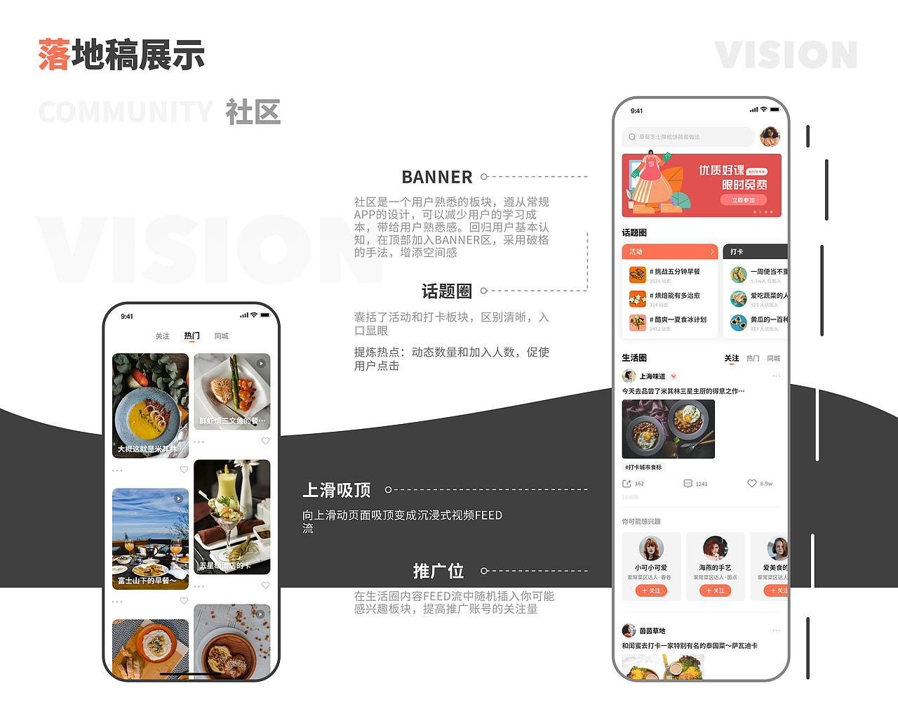 「柴米油盐」菜谱社区App概念提案（图ZMjMxNjMwMDA0） - APP界面 - 站酷设计师BLUSO原创素材 - 站酷ZCOOL