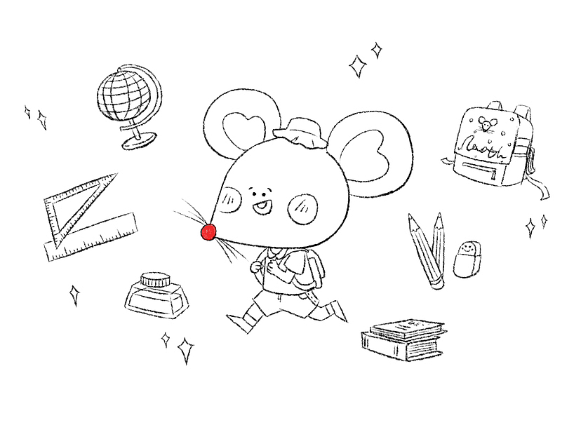 酷鼠与哇尼先生|水彩插画（图ZMzU3NDA2ODM2） - 儿童插画 - 站酷设计师杜阿咩ame_原创素材 - 站酷ZCOOL