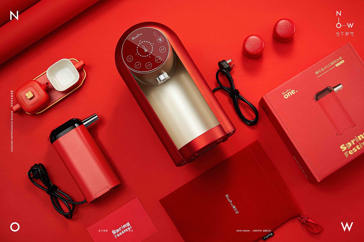 实现新年“红”愿 I 博乐宝口袋热水机 x 当下视觉摄影（图ZMTkwMDUwODEy） - 产品摄影 - 站酷设计师当下视觉摄影原创素材 - 站酷ZCOOL