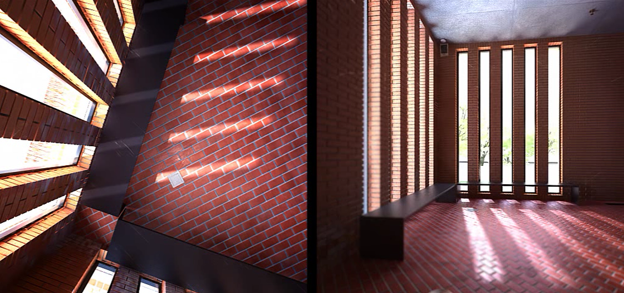 红砖美术馆（图ZOTA3NzIwMDg=） - 场景 - 站酷设计师3D空间原创素材 - 站酷ZCOOL