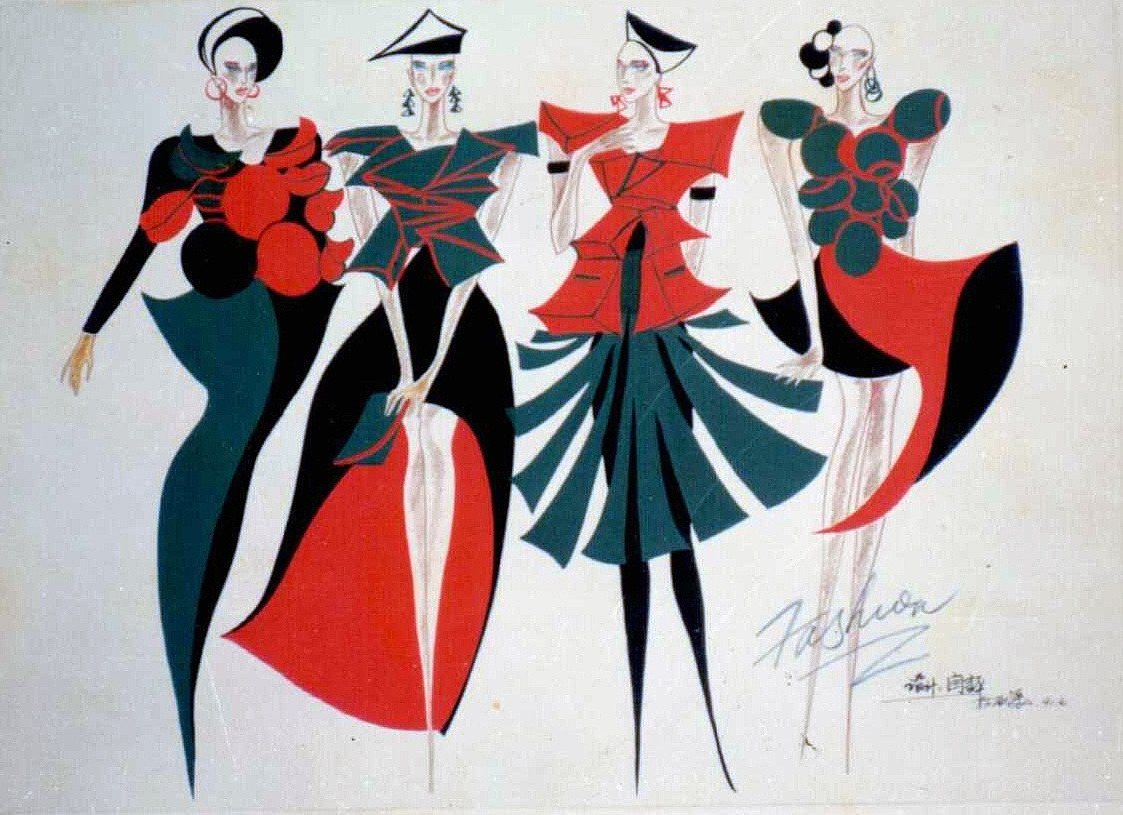 学生时代的服装设计