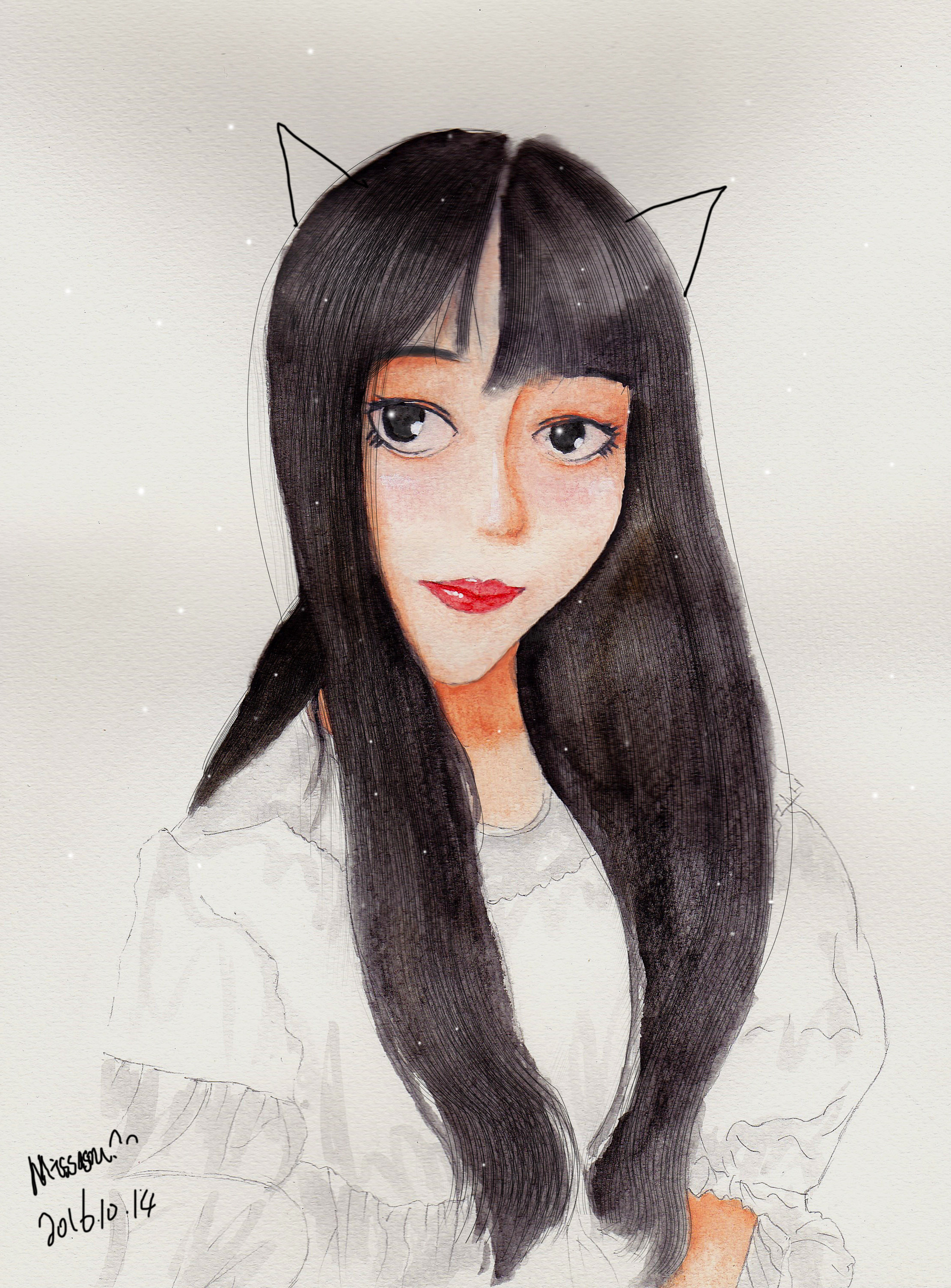 自画|动漫|肖像漫画|麻生 - 原创作品 - 站酷 (zcool)