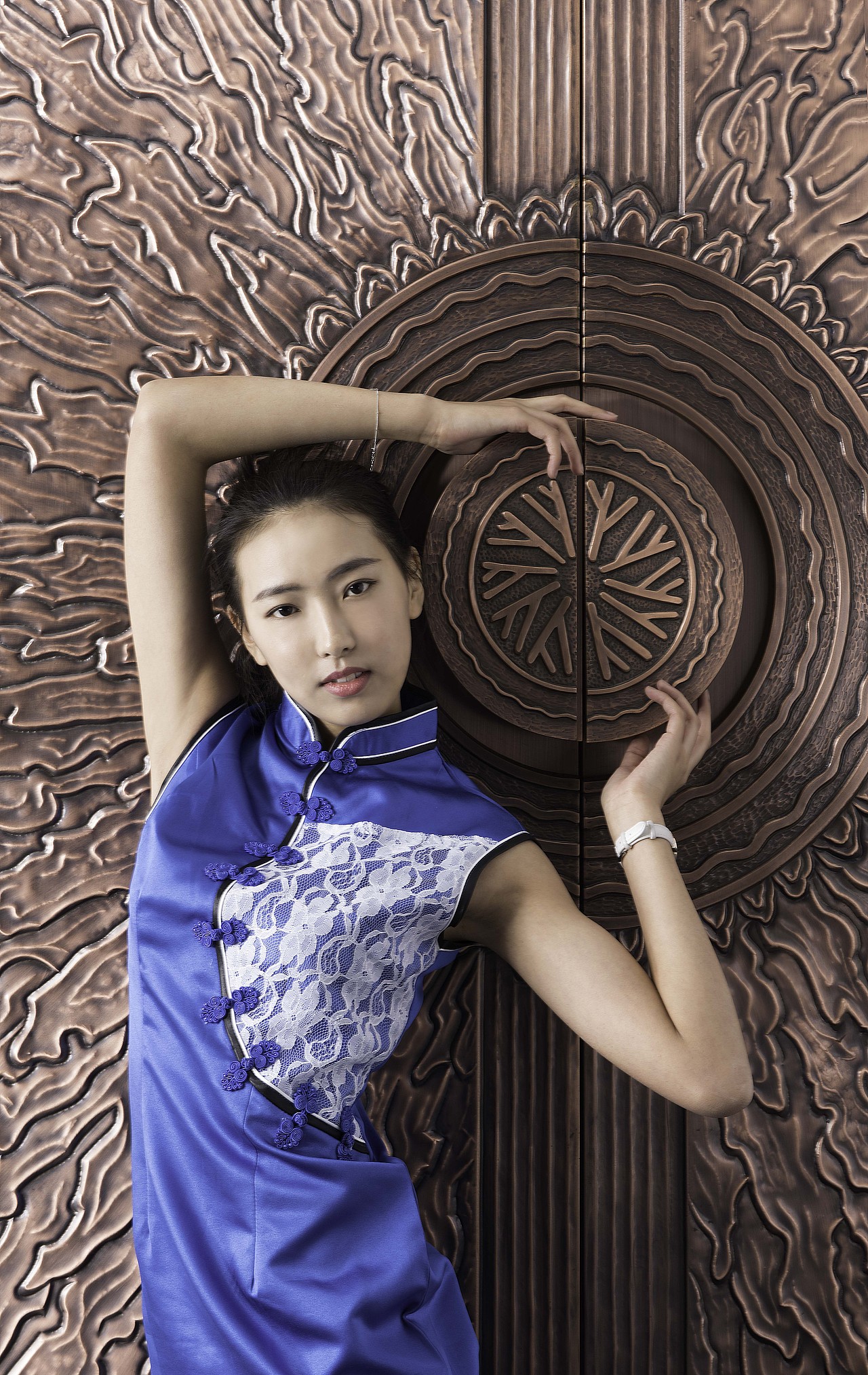 铜门、防盗门、入户门拍摄,辉乐豪铜门。