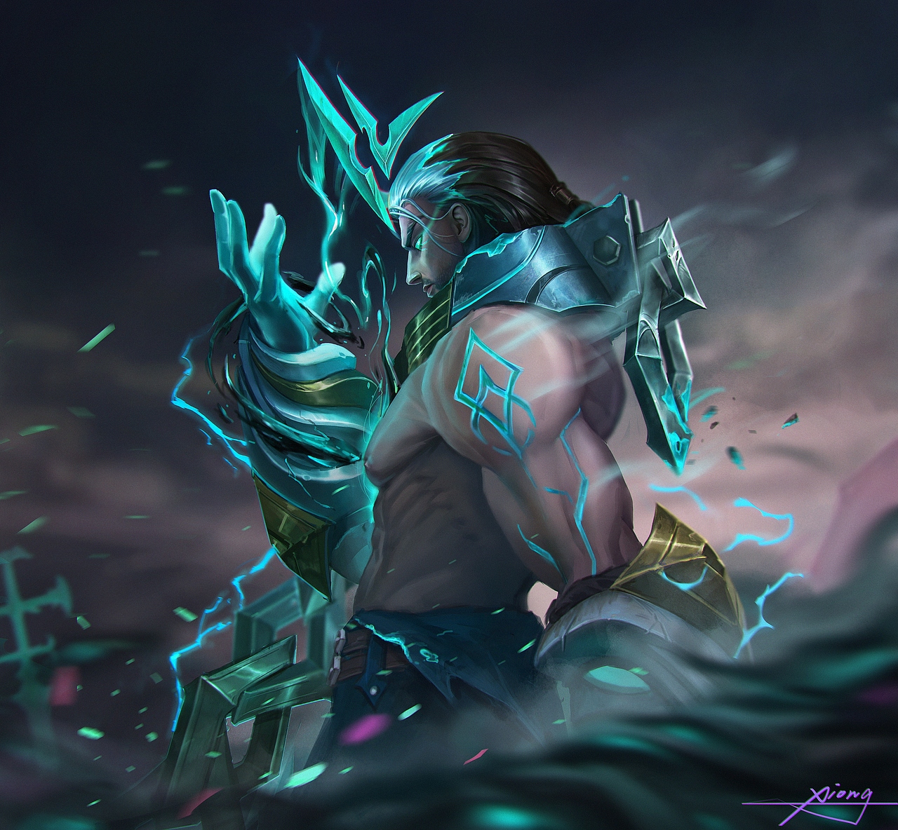 英雄联盟-塞拉斯|插画|游戏原画|春田花花熊_原创作品-站酷zcool