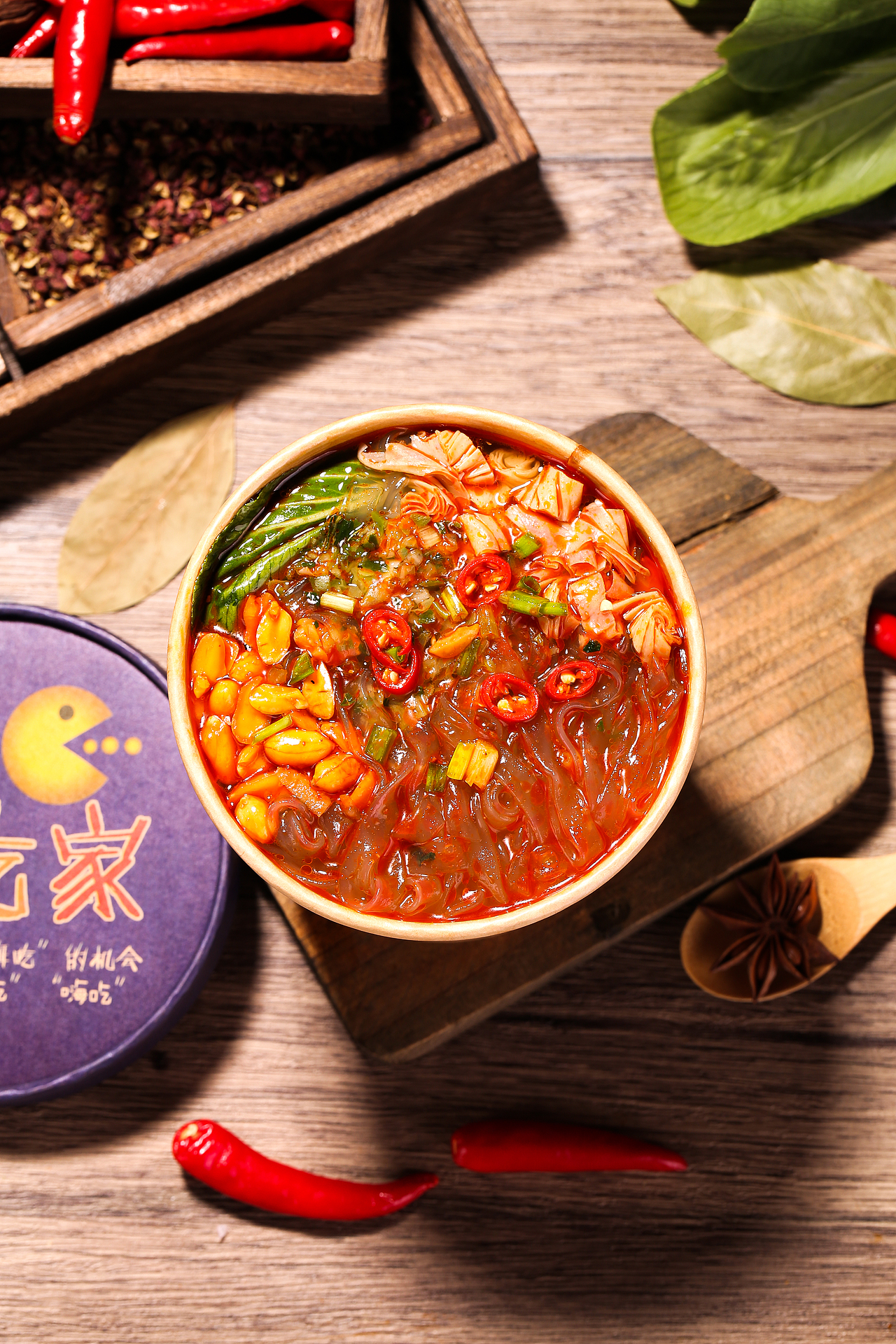 美食酸辣粉|电商设计|产品拍照|详情页设计|商业摄影