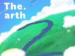 藍色&綠色的夏天