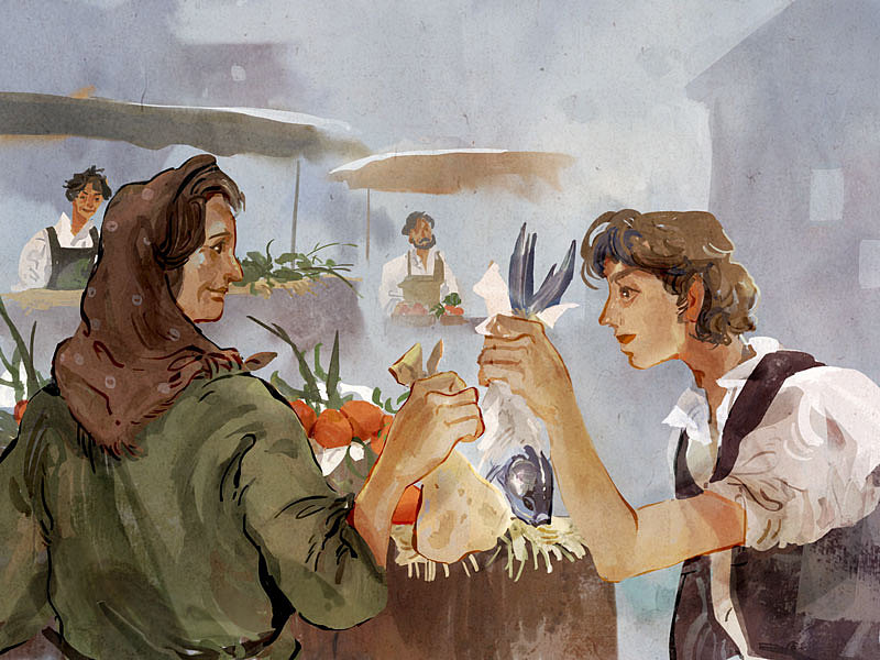 百词斩爱阅读《老人与海》（图ZMjQzOTQ1NzQ0） - 绘本 - 站酷设计师micha9001原创素材 - 站酷ZCOOL