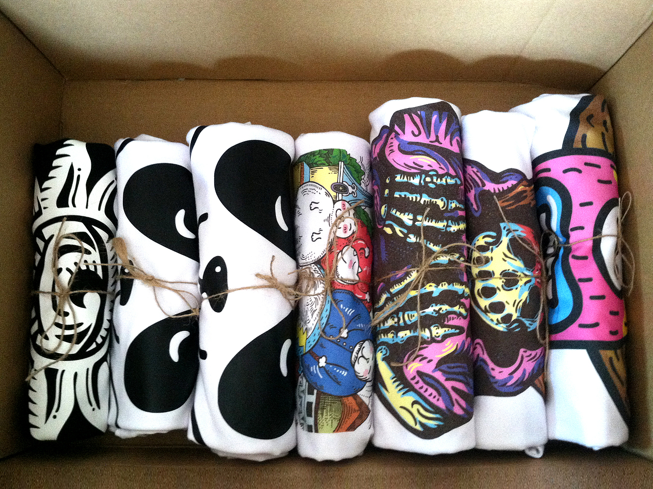 原创2014年夏季第一批小画T恤