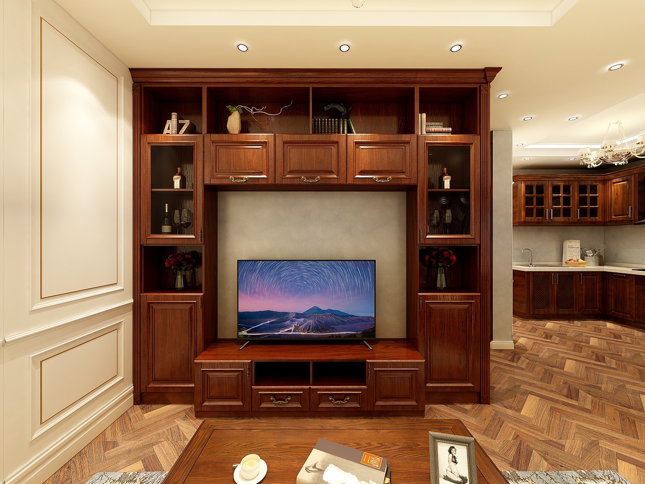 全屋定制-美式风格展厅