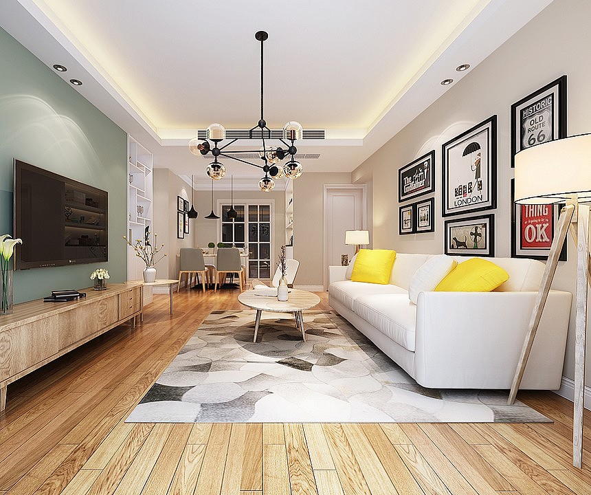 郑州正商华钻装修小三房103平-儿童房标配榻榻米与书架|空间|家装设计