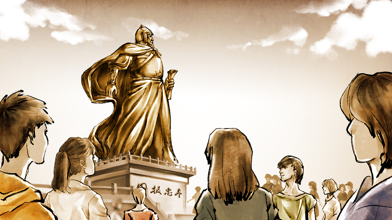 岳飞精神宣传动画_分镜
