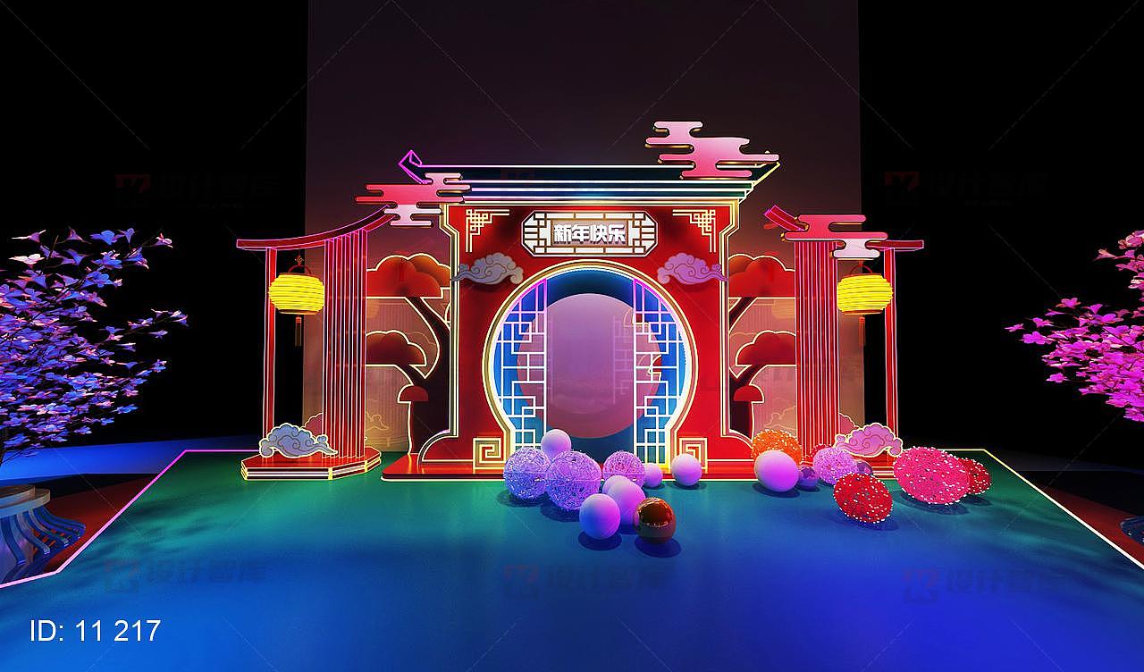 ZS-国潮街区美陈活动设计-0323（图ZMjAxNjYyOTMy） - 建筑/空间 - 站酷设计师设计智库原创素材 - 站酷ZCOOL