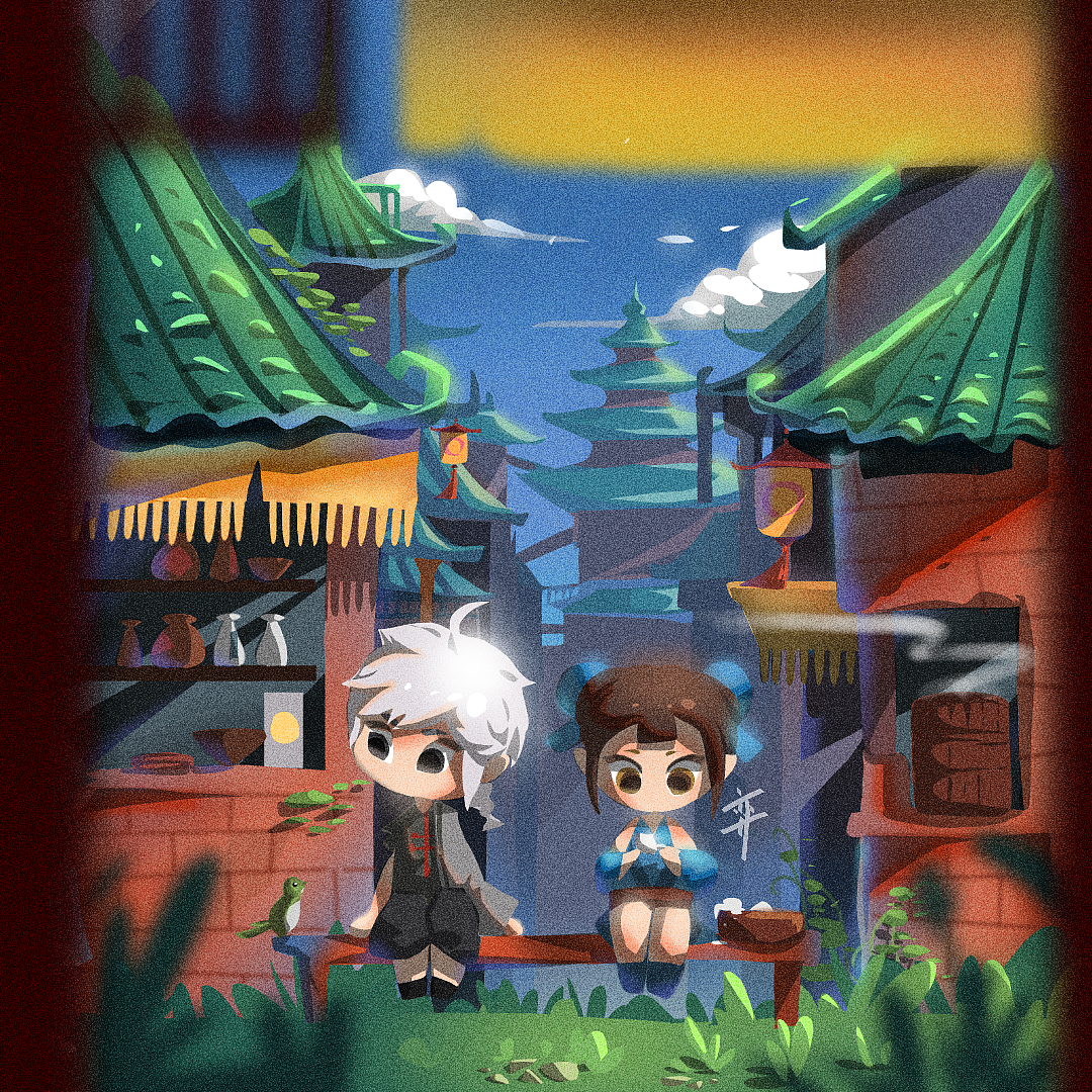 赛事插画作品（图ZMjg0NDg3ODky） - 创作习作 - 站酷设计师弈君1原创素材 - 站酷ZCOOL