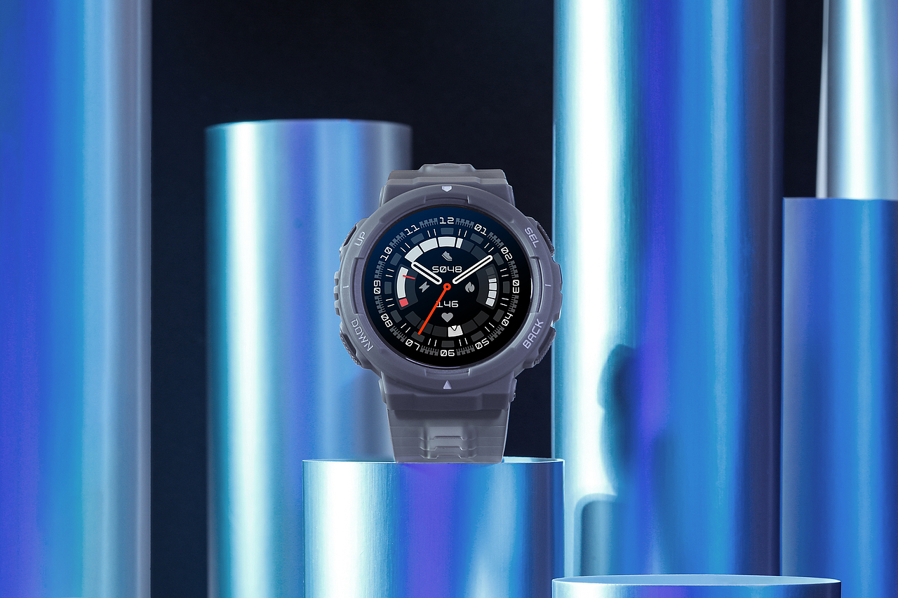 华米Amazfit Active Edge智能手表营销视觉