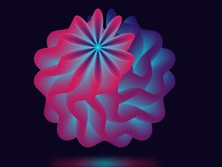 AI混合功能制作艺术图案小教程