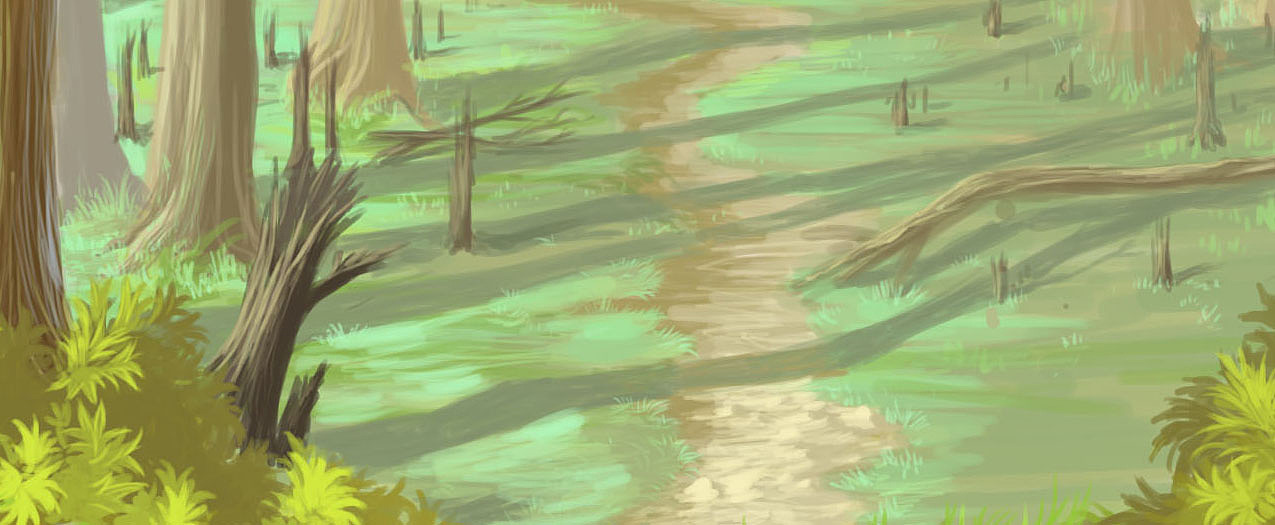 深林中（图ZNTA5MTc5Ng==） - 商业插画 - 站酷设计师对流层漂浮原创素材 - 站酷ZCOOL