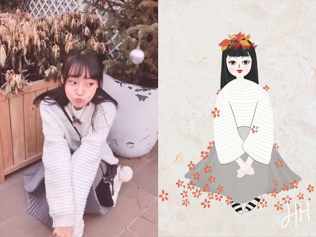 画出365天都不同的专属look（图ZOTE3NjY1Mjg=） - 创作习作 - 站酷设计师我是寒寒原创素材 - 站酷ZCOOL