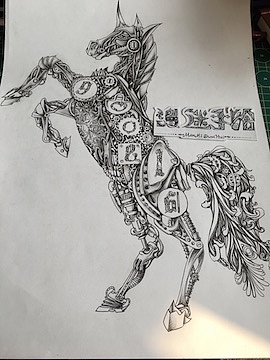 朋克风格（图ZMTQwODI1NDQw） - 艺术插画 - 站酷设计师漫迷手绘原创素材 - 站酷ZCOOL
