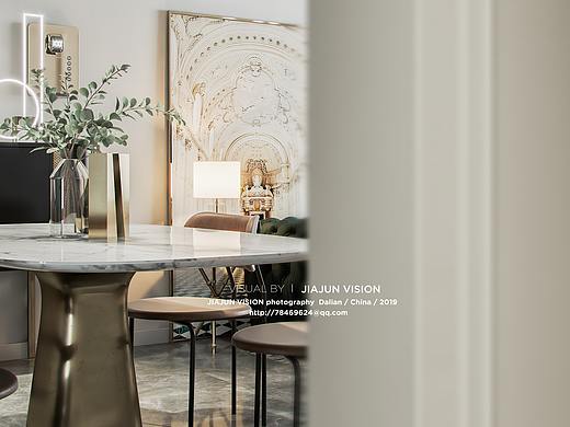 轻奢风格效果图表现