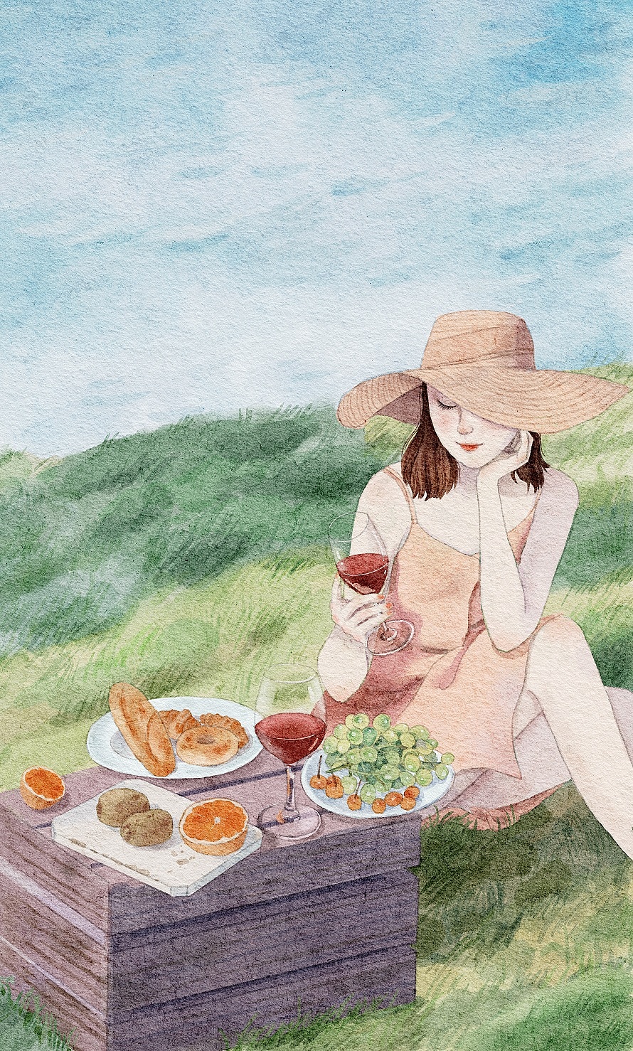 水彩风——风景练习（图ZMjgxNDg2Njky） - 商业插画 - 站酷设计师二木mu原创素材 - 站酷ZCOOL