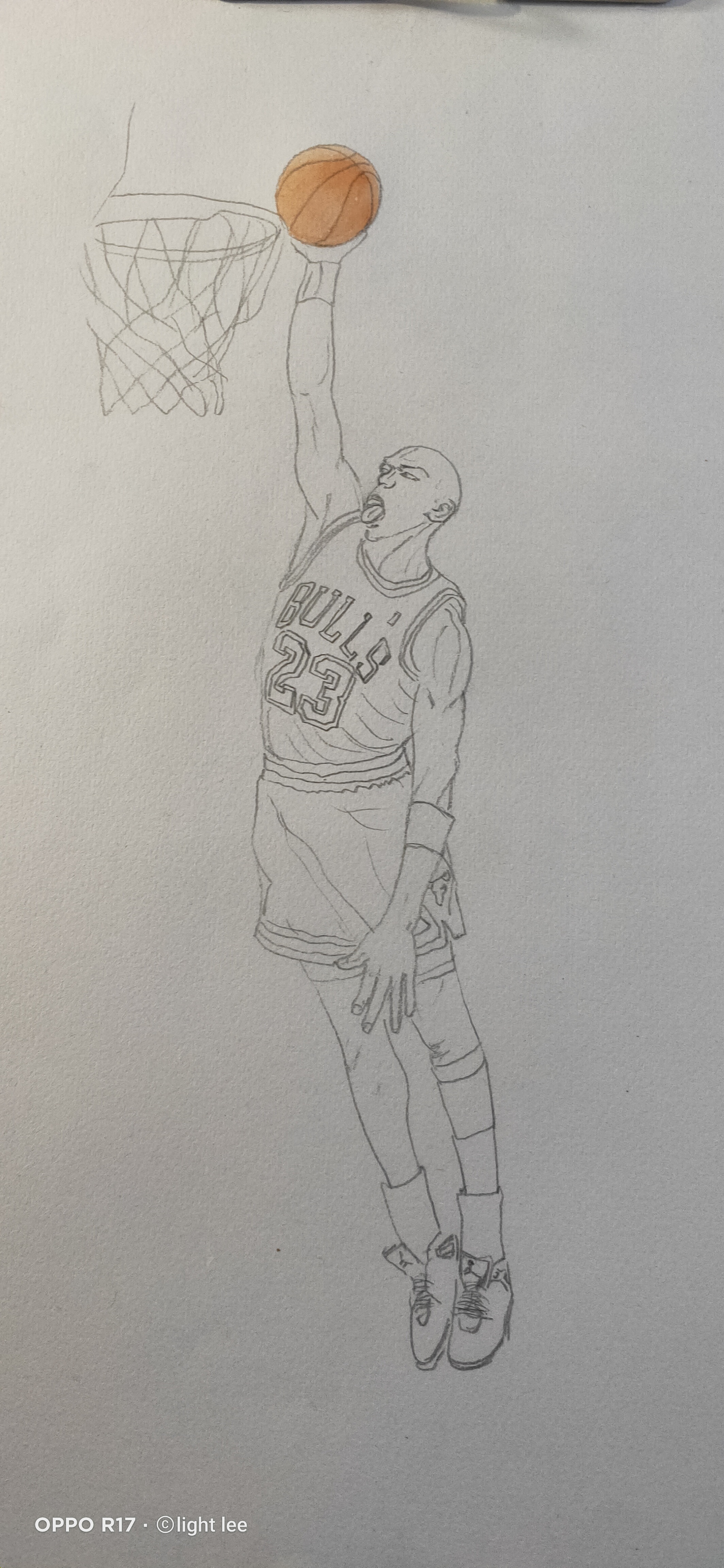 篮球巨星简笔画图片